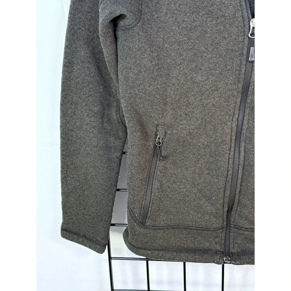 The‎ North Face Full  Zip Hooded Jacket Mens S Gray Activewear Outdoor Fleece